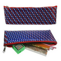 Pencil Case w/ 3D Lenticular Animated Stars and Stripes (Blank)